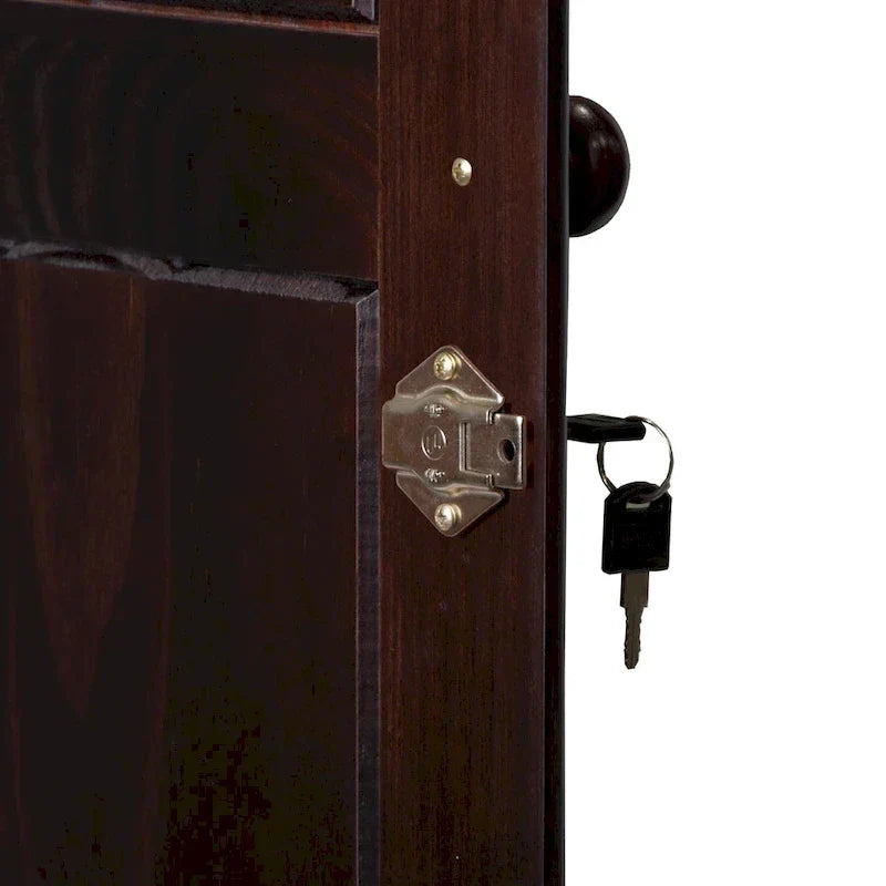100% Solid Wood Flexible Wardrobe Armoire with Metal or Wooden Knobs