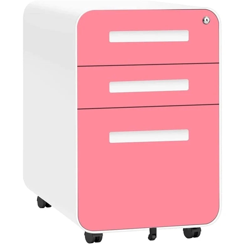 3 Drawer Mobile/Vertical File Cabinet for Home Office