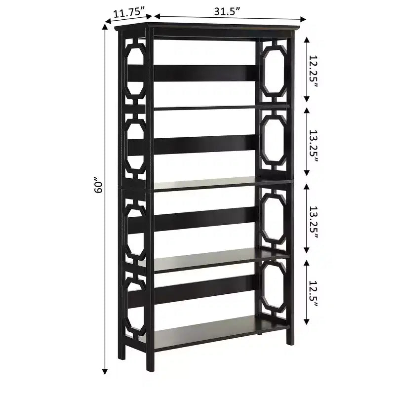 Libreria Omega a 5 Ripiani 60 - Breighton Home