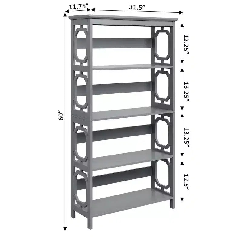 Libreria Omega a 5 Ripiani 60 - Breighton Home