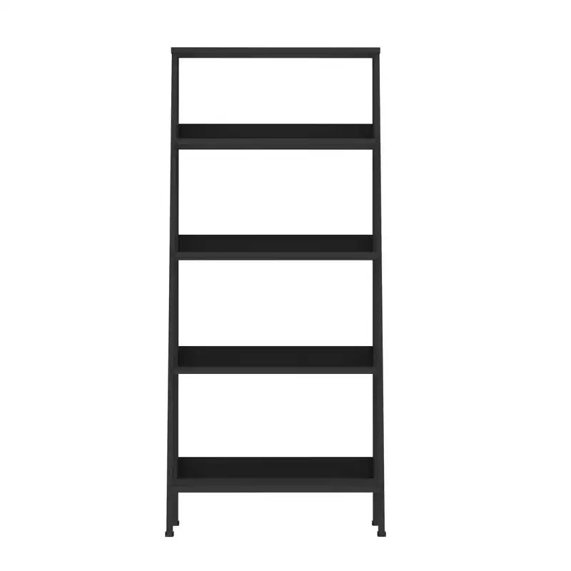 Libreria a scaletta con 4 ripiani Thatcher Transitional Wood 55 - Saracina Home