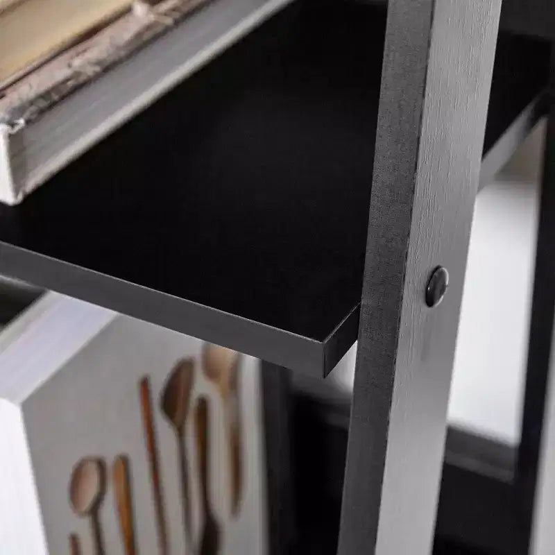 Libreria a scaletta con 4 ripiani Thatcher Transitional Wood 55 - Saracina Home