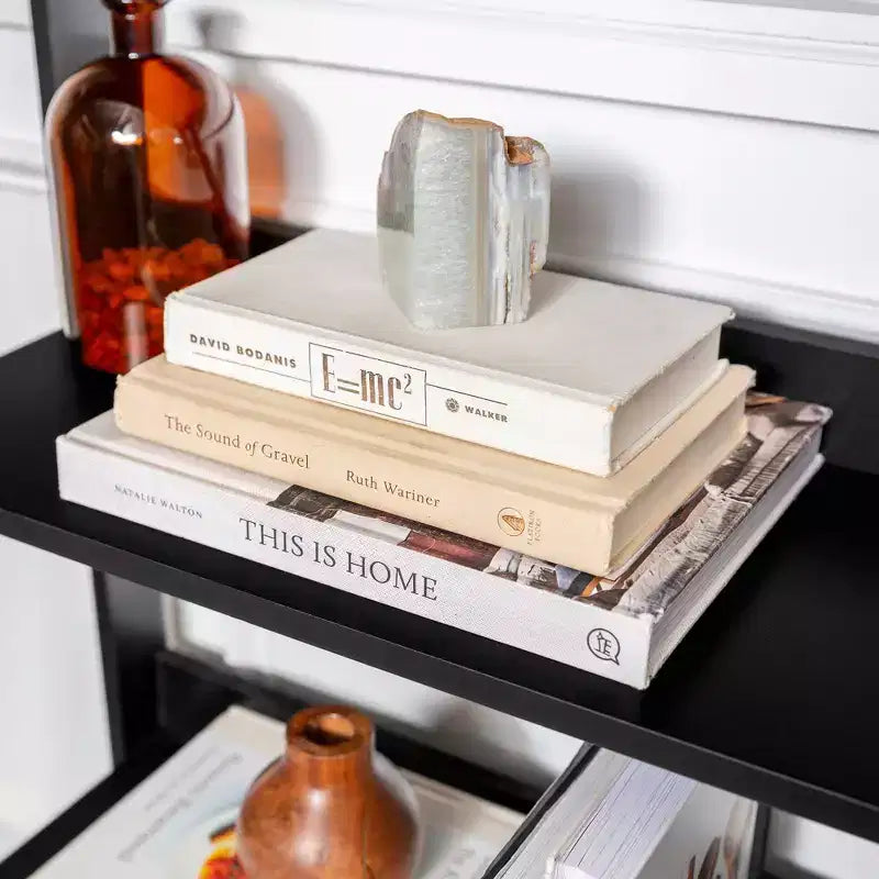 Libreria a scaletta con 4 ripiani Thatcher Transitional Wood 55 - Saracina Home