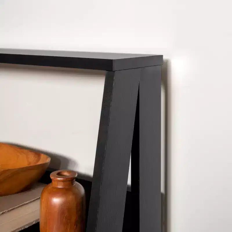 Libreria a scaletta con 4 ripiani Thatcher Transitional Wood 55 - Saracina Home