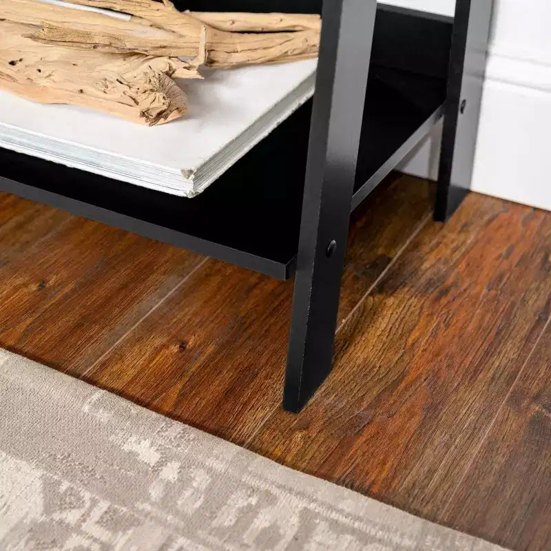 Libreria a scaletta con 4 ripiani Thatcher Transitional Wood 55 - Saracina Home