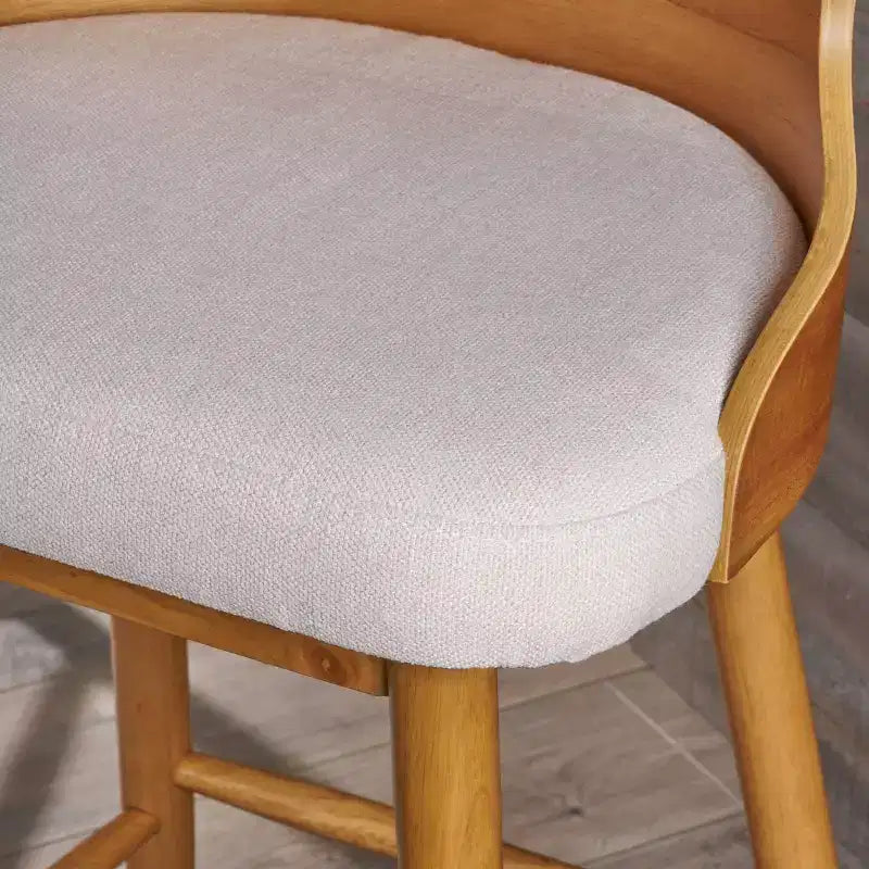 Set di 2 sgabelli da bar Kamryn in stile moderno di metà secolo - Christopher Knight Home