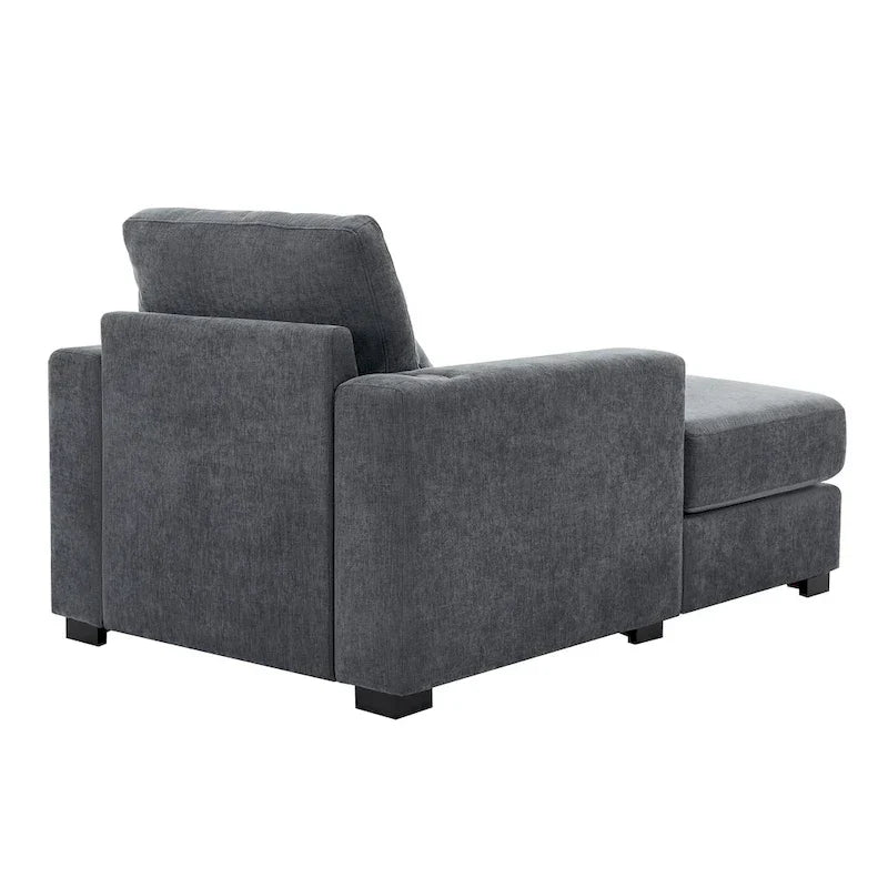 Three sizes Oversized Chaise Lounger with Pillows