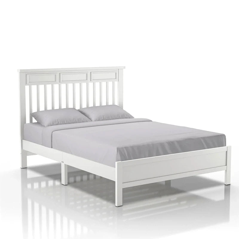 Furniture of America Amanda Traditional Slatted Full Size Platform Bed
