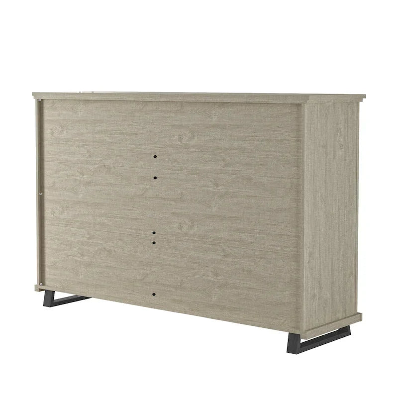 Farmhouse 4-Piece Bedroom Set - 2 Nightstand, 1 Chest and 1 Dresser