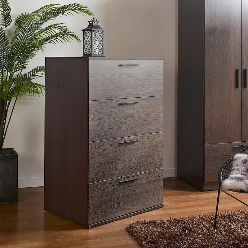 Oliver Farmhouse Four-Drawer Jumbo Chest