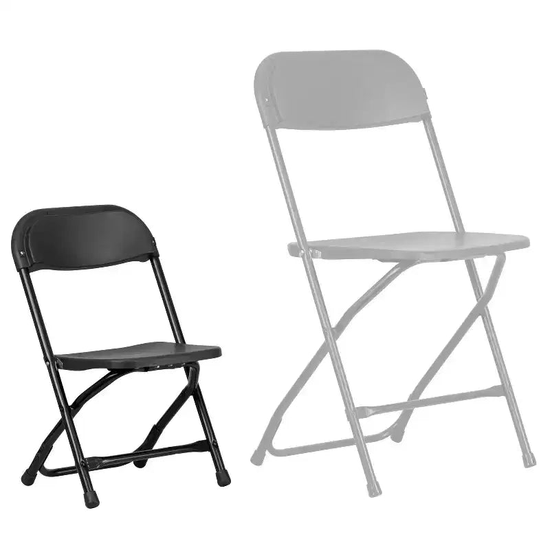 Flash Furniture Sedia Pieghevole per Bambini in Plastica, Confezione da 10