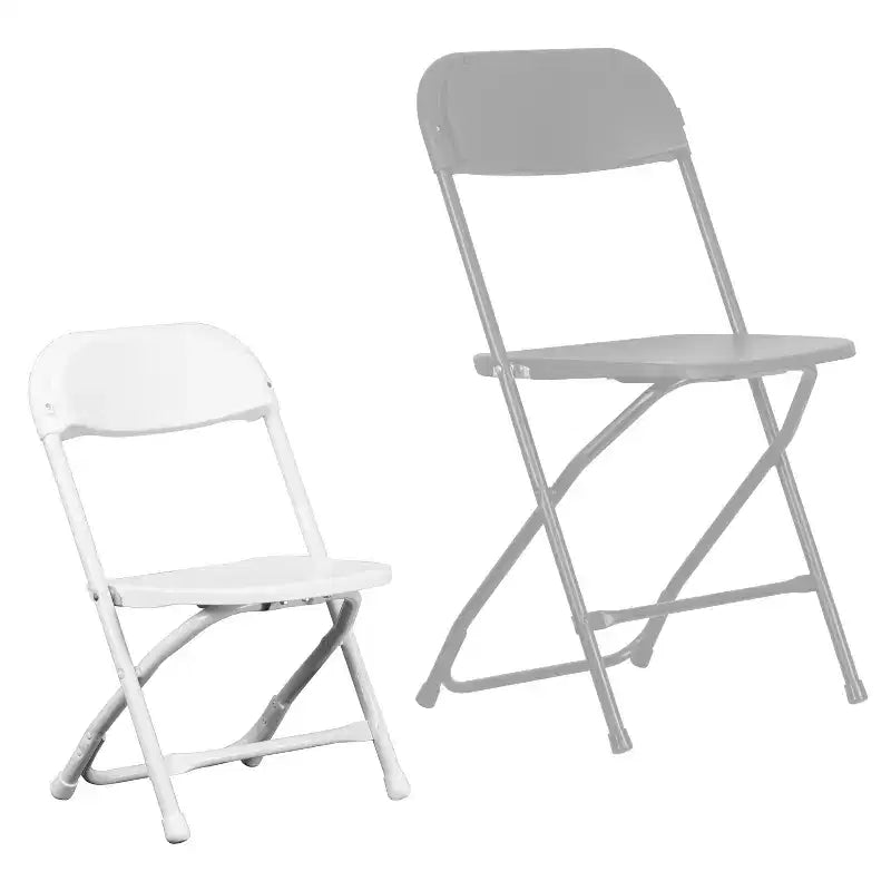 Flash Furniture Sedia Pieghevole per Bambini in Plastica, Confezione da 10