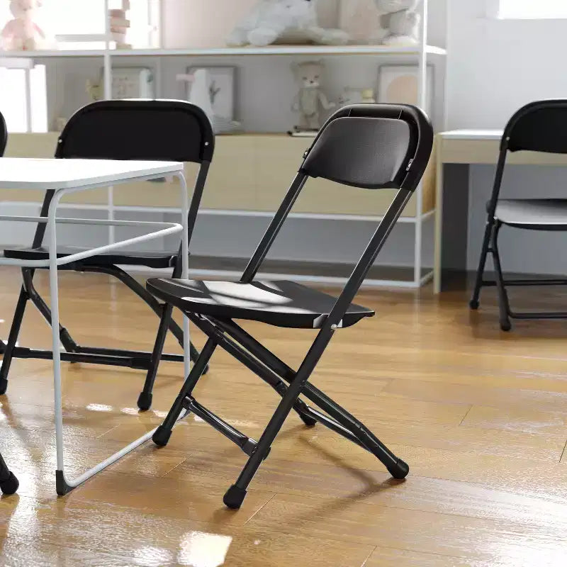 Flash Furniture Sedia Pieghevole per Bambini in Plastica, Confezione da 10