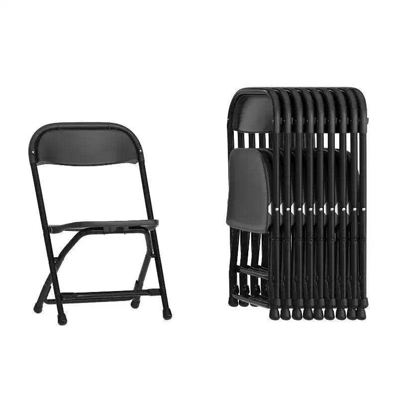 Flash Furniture Sedia Pieghevole per Bambini in Plastica, Confezione da 10