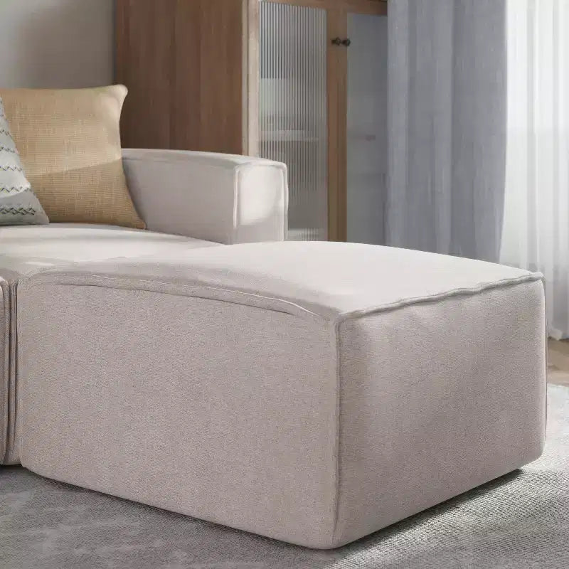 Divano Sezionale Modulare di Lusso Bridgetown Flash Furniture, Sedile Ottomano