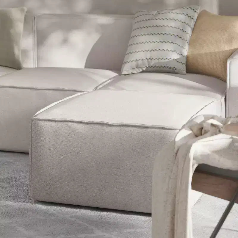 Divano Sezionale Modulare di Lusso Bridgetown Flash Furniture, Sedile Ottomano