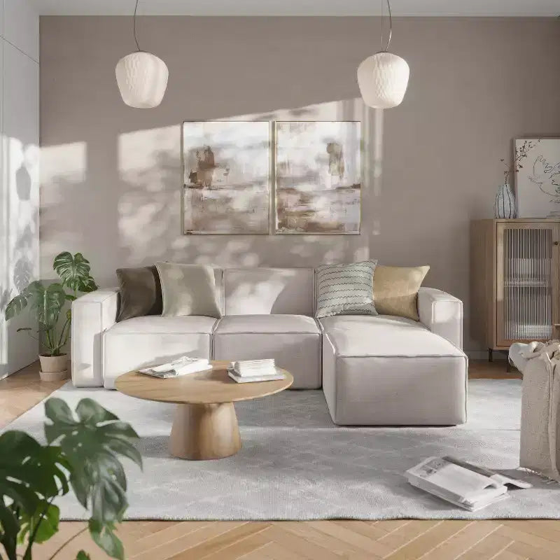 Divano Sezionale Modulare di Lusso Bridgetown Flash Furniture, Sedile Ottomano