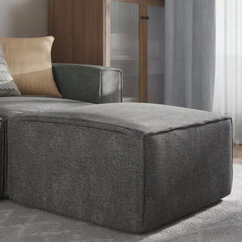 Divano Sezionale Modulare di Lusso Bridgetown Flash Furniture, Sedile Ottomano