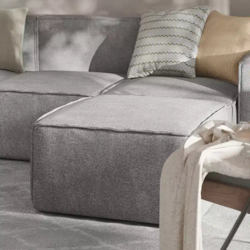 Divano Sezionale Modulare di Lusso Bridgetown Flash Furniture, Sedile Ottomano