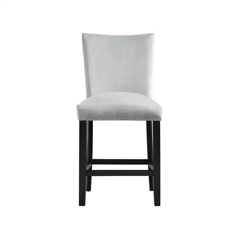 Set di 2 sgabelli da bar Celine in velluto altezza bancone - Picket House Furnishings