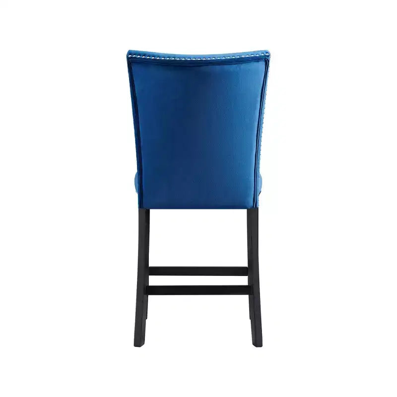 Set di 2 sgabelli da bar Celine in velluto altezza bancone - Picket House Furnishings
