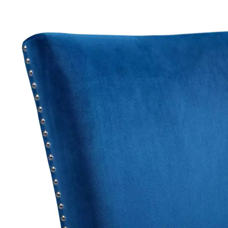 Set di 2 sgabelli da bar Celine in velluto altezza bancone - Picket House Furnishings