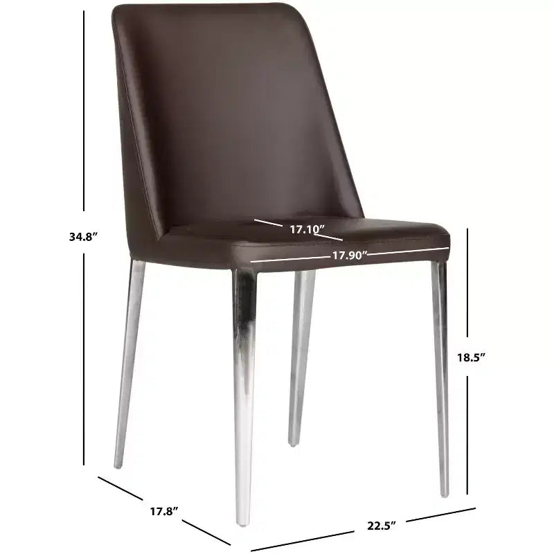 Sedia laterale Baltic 18 H (Set di 2) - FOX2012 - Safavieh Couture