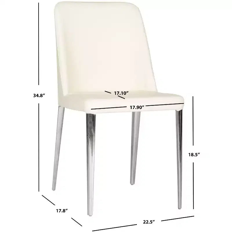 Sedia laterale Baltic 18 H (Set di 2) - FOX2012 - Safavieh Couture