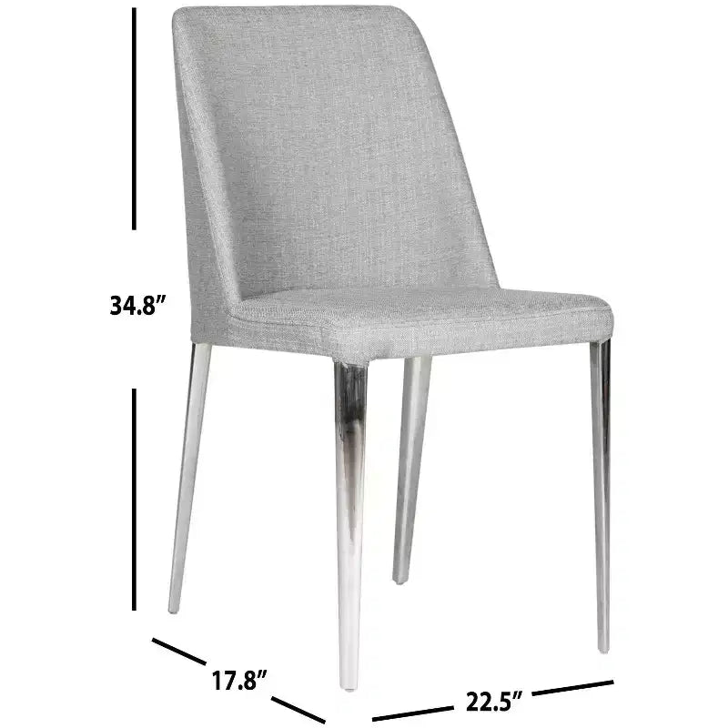 Sedia laterale Baltic 18 H (Set di 2) - FOX2012 - Safavieh Couture