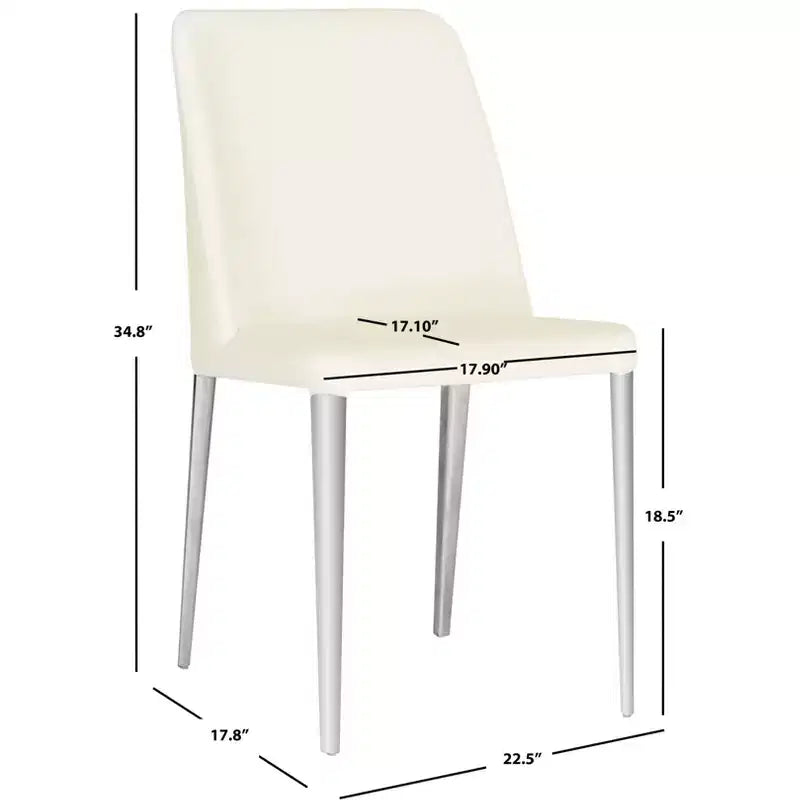Sedia laterale Baltic 18 H (Set di 2) - FOX2012 - Safavieh Couture