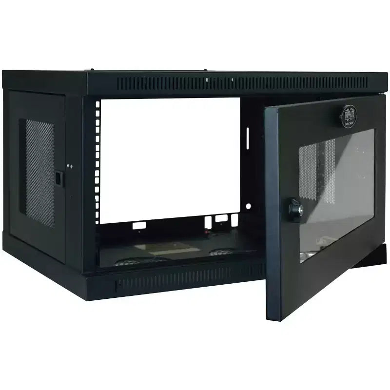 Armadietto di rete Tripp Lite by Eaton SmartRack SRW6UG per montaggio a parete, 6U, a basso profilo, a profondità ridotta, con finestra in acrilico trasparente