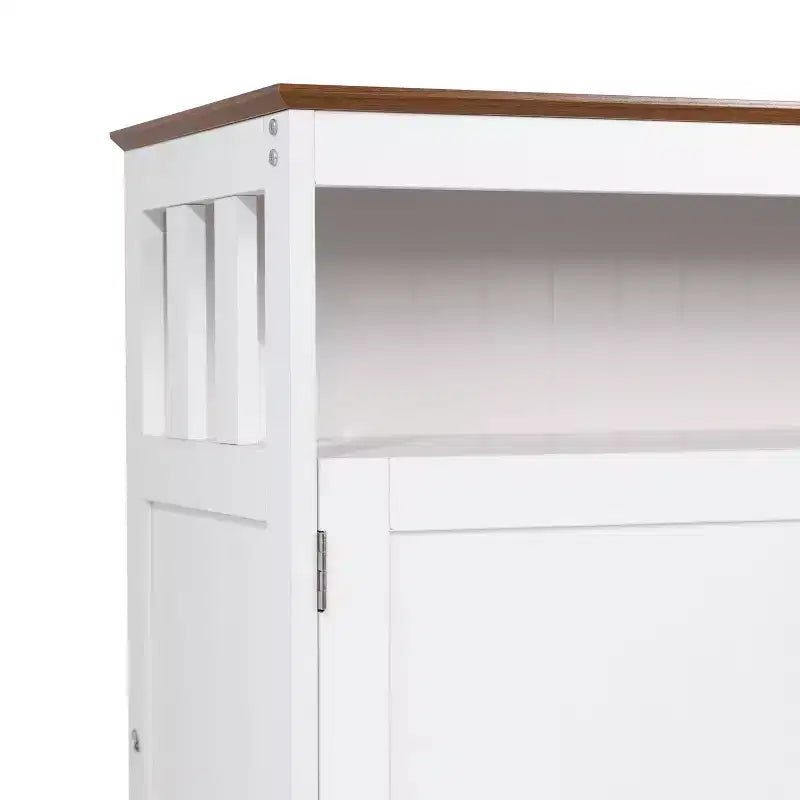 Buffet e Credenza Emma e Oliver da 100 cm con Ripiano Aperto e Mobile Contenitore a Doppia Anta