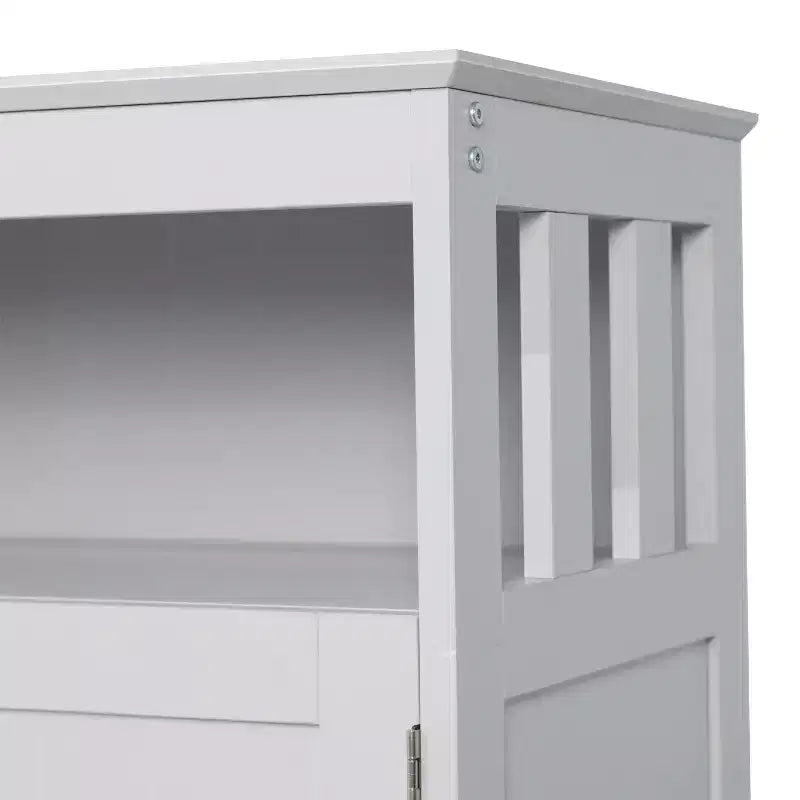Buffet e Credenza Emma e Oliver da 100 cm con Ripiano Aperto e Mobile Contenitore a Doppia Anta