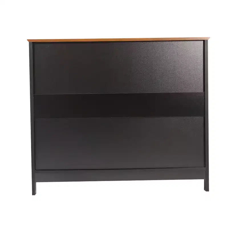 Buffet e Credenza Emma e Oliver da 100 cm con Ripiano Aperto e Mobile Contenitore a Doppia Anta