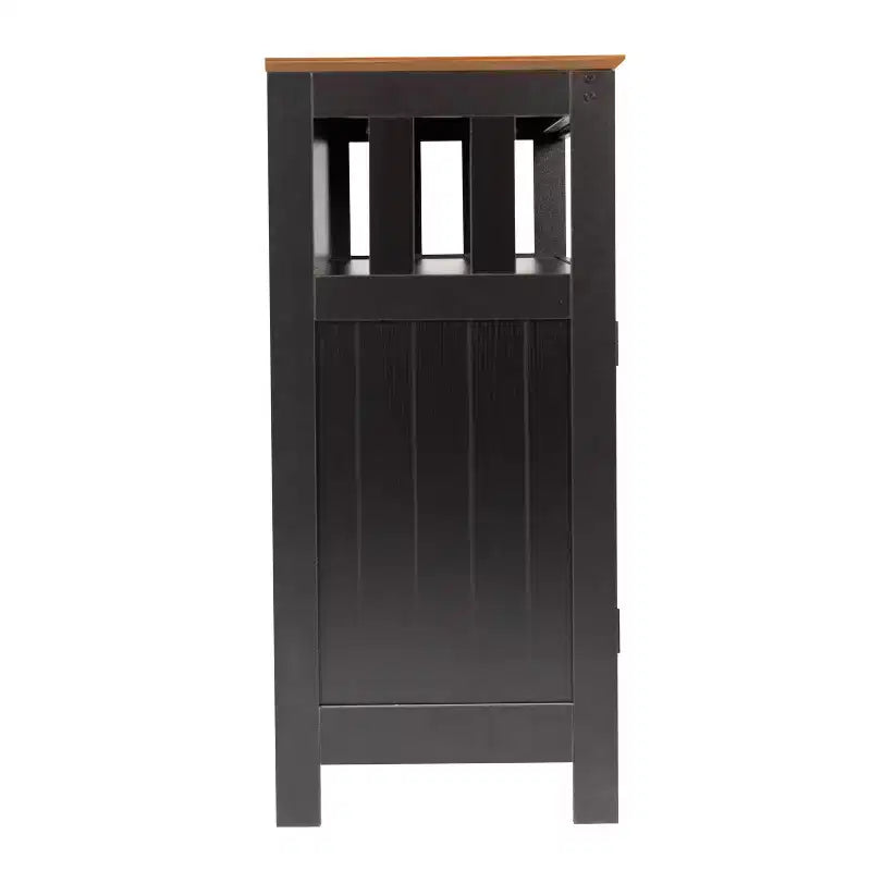 Buffet e Credenza Emma e Oliver da 100 cm con Ripiano Aperto e Mobile Contenitore a Doppia Anta