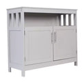 Buffet e Credenza Emma e Oliver da 100 cm con Ripiano Aperto e Mobile Contenitore a Doppia Anta