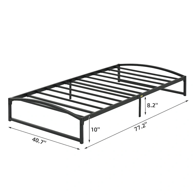 10 Inch Metal Platform Low Profile Bed Frame