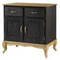 Wood Buffet Sideboard Green