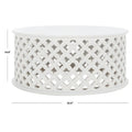 SAFAVIEH Antkea Round Coffee Table - 35 L x 35 D x 16 H - 35Wx35Dx16H