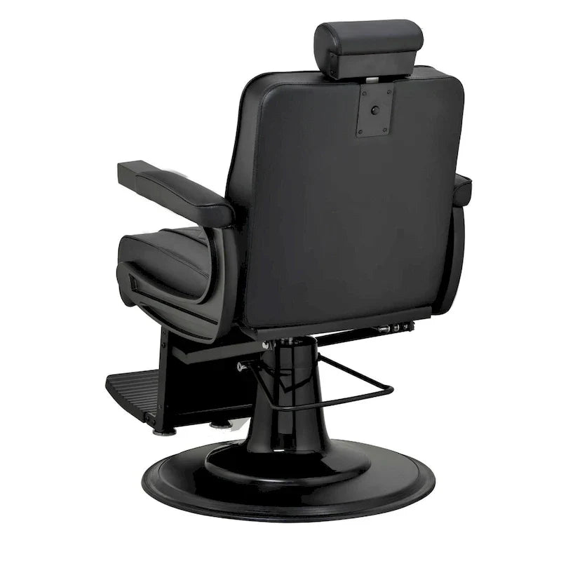 Heavy Duty Barber Chair Reclining Barbershop Styling Chair, Black