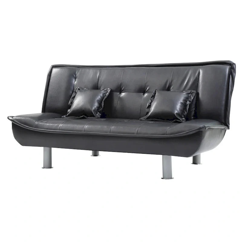 Lionel Faux Leather Sofa Bed